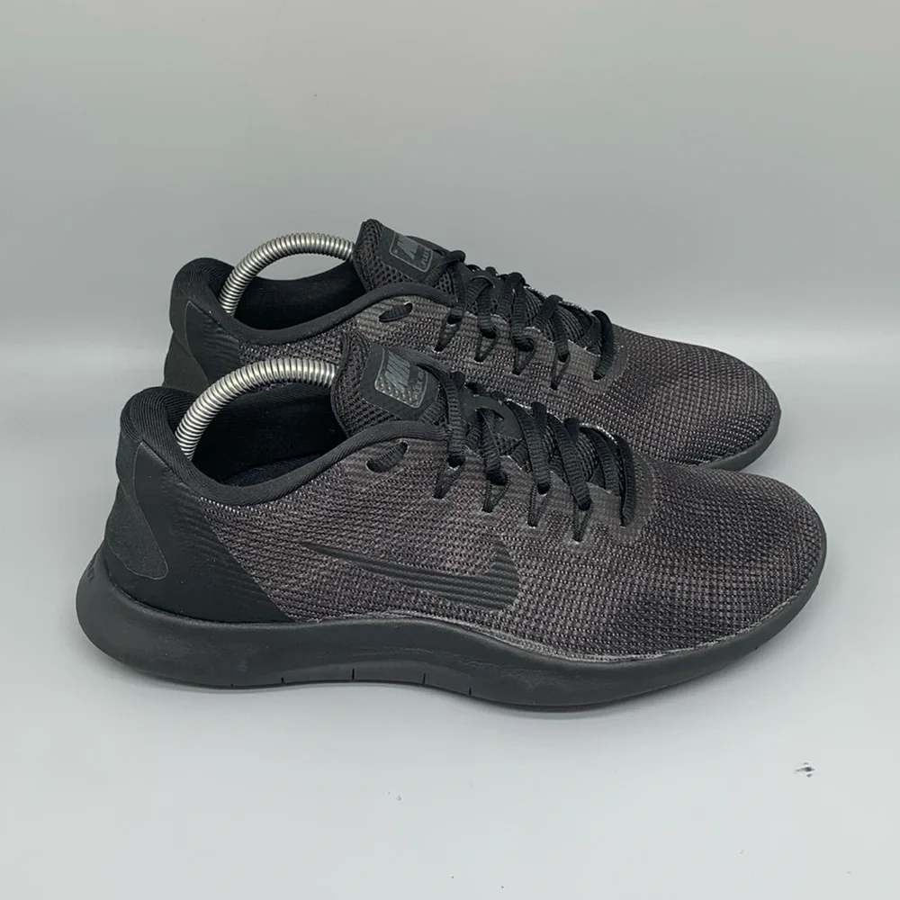 Nike Flex Experience RN 7 Black‎ Grey Running Shoes AA7397-002 Men’s Sz 9.5
